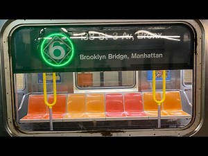 IRT Subway: R62A (6) Train Ride from 3rd Ave-138th Street to Brooklyn Bridge-City Hall