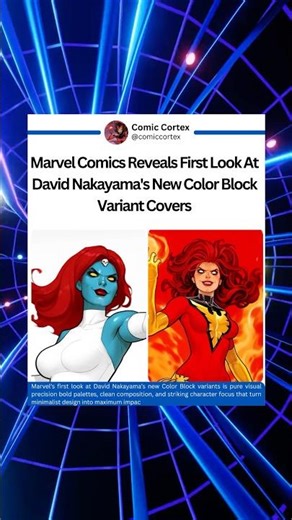 Color Block Variant Covers by artist David Nakayama.#mcu #marvel