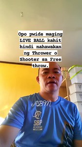 Live ball kahit Hindi pa nahahawakan ng player. | ABM