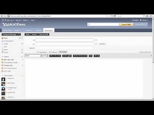 Yahoo! Mail: Composing a new mail with a screen reader