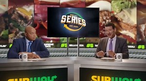 Subway TV Spot, 'Subway Series Menu: The Philly, The Outlaw, The Boss' Ft Charles Barkley, Tony Romo