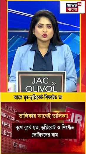 16 December খসড়ার আগে মিলবে মৃত ডুপ্লিকেট শিফটেড তালিকা #shorts