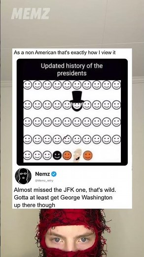 How I view the US presidents 😎🦅￼
