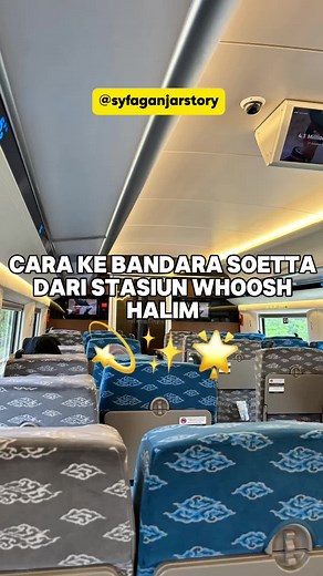 Transportasi dari Stasiun Whoosh Halim ke Bandara Soetta ada apa aja ya? Cobain naik bus ini juga deh! Simple dan affordable 👍🏻 Waktu itu kebetulan aku dan suami beli tiketnya via apps, jadi pas nyampe di dalem bus, petugasnya cuma tinggal scan barcode aja dari hp 🤗 #whoosh #stasiunhalim #bandarasoekarnohatta #cgk