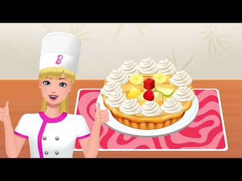 KIDDOPIA BARBIE CHEF CAFE GAME for kids 