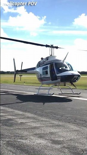 Bell 206 Solo: Edgy First Landing