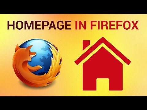 How to set Firefox Homepage