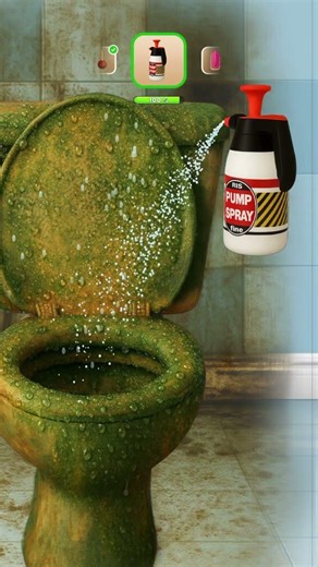 Most Satisfying Toilet Deep Clean! ✨ From Gross to Glossy 🚽