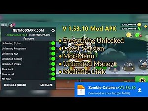 Zombie Catchers Mod Apk 2025 Version 1.53.10🔥 | Everything Unlocked,Unlimited Money,Max Level etc..🔥
