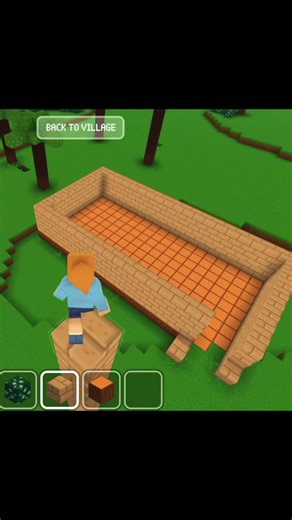 BLOCK CRAFT | part 1 #blockcraft #cartoon #gaming #ytshorts