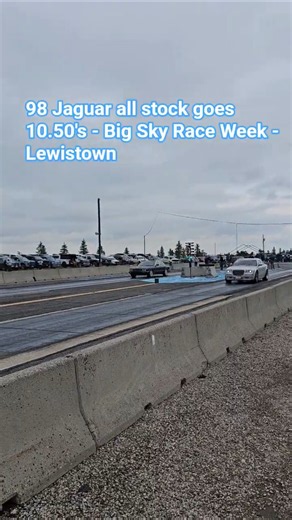 98 Jaguar XJR goes 10.50's in 1/8th - Big Sky Race Week - Lewistown