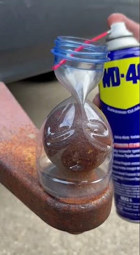 Rust Free! Life Hack with a Bottle and WD 40 Fix Rust Fast #DIY #RustRemoval #LifeHack