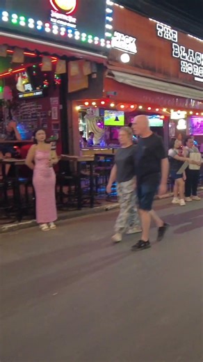 Patong Night Streets 🌆 Thailand POV Walk #patong #phuketlife #streetlife #citywalk #travelshorts