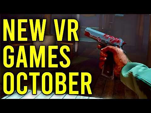 22 NEW VR GAMES Coming In October! A HUGE Month! Meta Quest 3, PSVR2 & PCVR