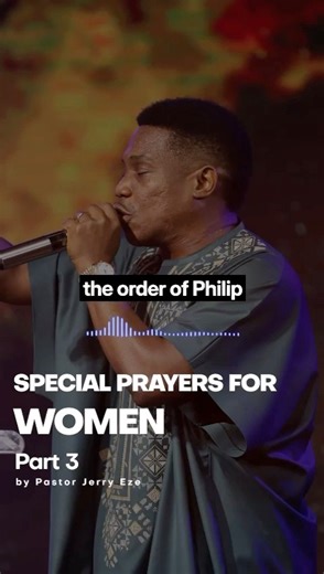 66K views · 5.4K reactions | PART 3 OF THE PRAYERS FOR WOMEN!!!! SHARE TO EVERY WOMAN YOU KNOW… Just incase you haven’t, do well to Search and Follow Pastor Jerry Eze on WhatsApp Channels for direct access to more uplifting updates like this. What our God Cannot Do Does Not Exist #PastorJerryEze #whatGodcannotdodoesnotexist | Streams Of Joy International | Facebook