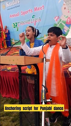 Anchoring script for Punjabi dance performance #bhangrascript ‪@SantoshiBilochi‬