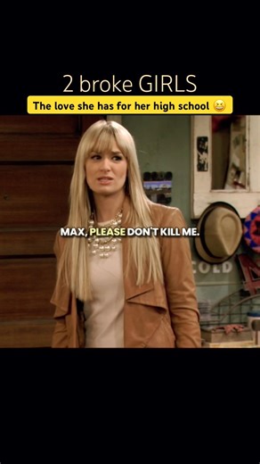 Oh the love we have for our high schools 😂 | 2 broke girls | #sitcom