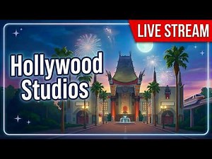 🔴 Hollywood Studios Live Stream: Walking Tour, Characters & Ride POV | Disney World Live