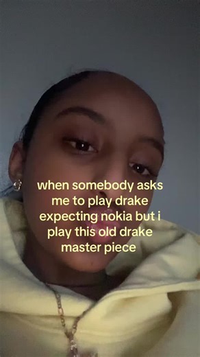 don’t get me wrong nokia is good but i miss old drake #fyp #music #relatable #drake #olddrake