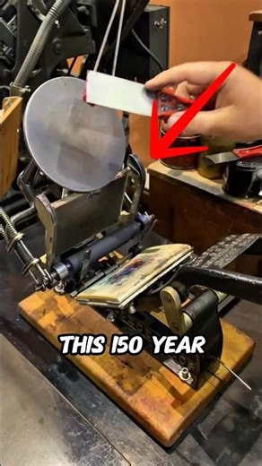 The Genius Way Humans Printed Before Computer 🤯