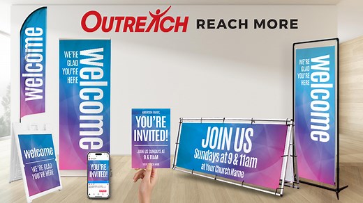 Church Banners, Signs, and Invites for Easter - Easter Banners and Flags, Easter Direct Mail Services, Easter Invitations, Easter Sermon Series | Outreach.com