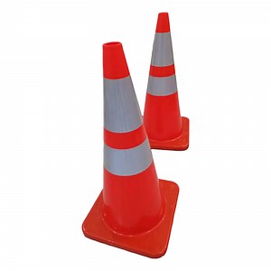 [Hot Item] 28'' Height Red Durable PVC Traffic Cone Safety Cones Road Cones