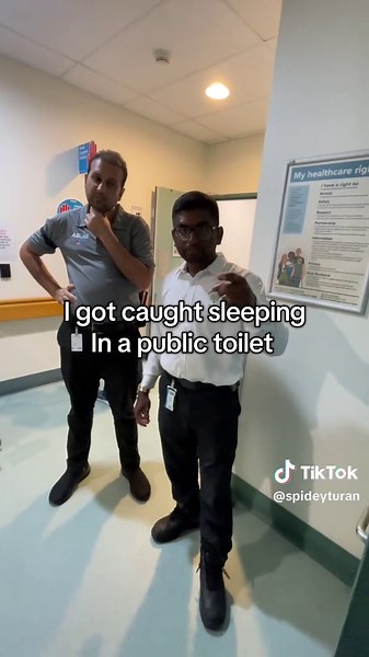 Caught Sleeping in a Public Toilet: A Surprising Experience