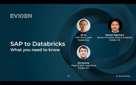 SAP to Databricks What You Need to Know