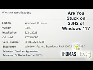 Windows 11 Stuck on 23H2? Here's a Fix! #windows11 #windows #update #error #windows11updates