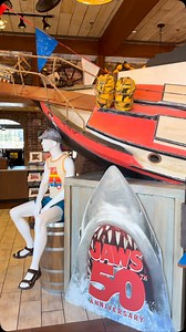 6.3K reactions · 555 shares | Universal Studios Florida is gearing up to celebrate the 50th Anniversary of Jaws. #UniversalOrlando #Jaws | Inside Universal | Facebook