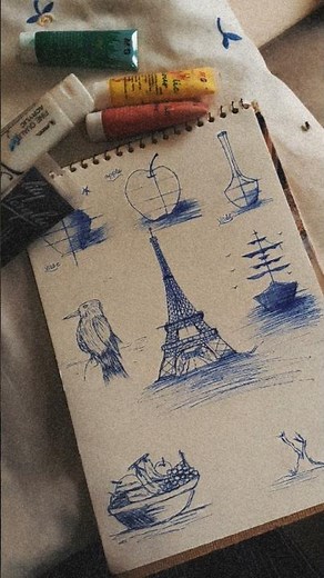 Random drawing ideas | how to draw random things | #art #art #artist