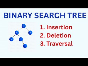 Binary Search Tree in DSA | Data Structures and Algorithms | TechidZ | By Srinivas