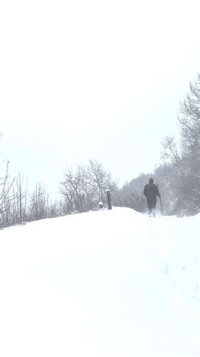 My peaceful Morning walk in the snow :) #peacefulmusic