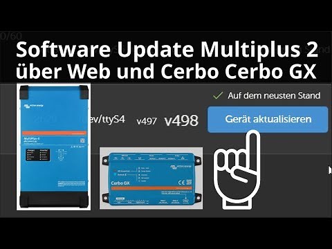 Victron Multiplus 2 Update über VRM-Portal