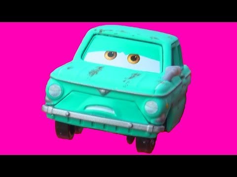 Disney Pixar Cars 2 Petrov Oilski Trunkov Lemons diecast character Mattel Toys Cars 2 Toy Review!