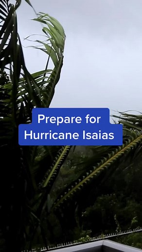 #Isaias will likely become a hurricane as it heads towards the Carolinas – prepare now! #HurricaneIsaias #Storm #safetytips #hurricaneseason #staysafe
