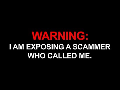 EXPOSING A SCAMMER WHO TARGETED ME 🚨
