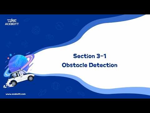 ACEBOTT QD001 Smart Car Tutorial | Section 3-1 Obstacle Detection | Ultrasonic Sensor Principles