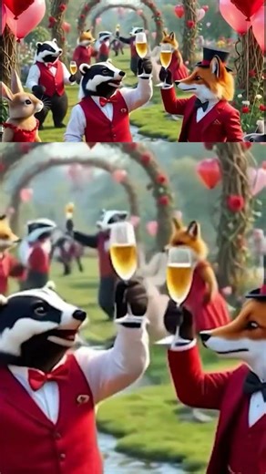 Valentine’s in the Cottage Garden | A Celebration of True Friendship #cute #woodlandambience