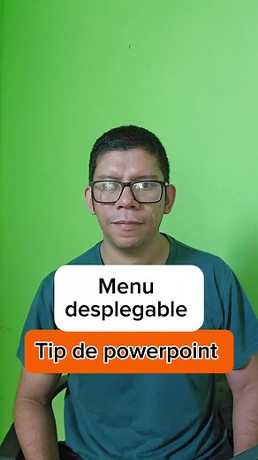 Cómo hacer menú desplegable en Power Point