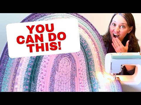How to Sew a Jelly Roll Rug (Beginner-Friendly, Step by Step)