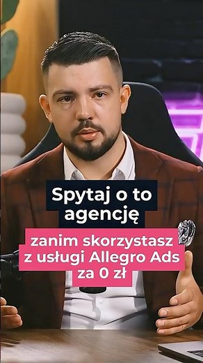 Spytaj o to agencję zanim skorzystasz z usługi Allegro Ads za 0 zł #allegro