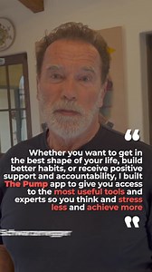 You’ll always regret the chances you don’t take. If you think your health deserves better, join the Pump app for better workouts, simplified nutrition, and effective habits that last. | Arnold Schwarzenegger