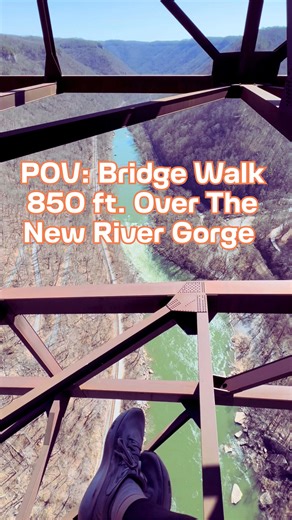 The New River Gorge Bridge (the third highest in the U.S.) offers tours along its catwalk that is 851 feet above the river. 🚣 The Bridge Walk might look scary, but you’re fastened onto a safety cable, and there are railings! The tour is about 2-3 hours long & you’ll have tons of time to stop for photos and hear stories about the bridge. 📸 And the views of Appalachia are beautiful! 📌 Bridge Walk Way, 57 Fayette Mine Road, Lansing, WV 📱 304-574-1300 🎟️ Ages 8 and up are $79, per person 👧 Kid