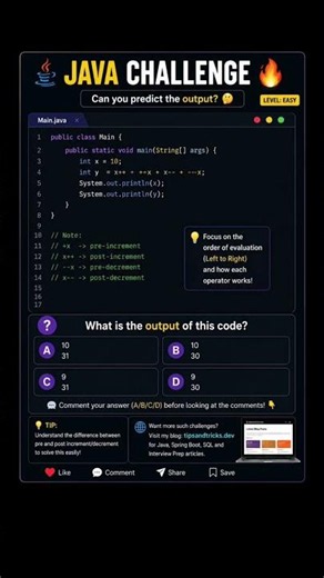 Java Output Challenge #4 | Can You Solve It?