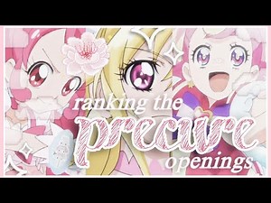 ranking the precure openings! (futari wa ~ wonderful)