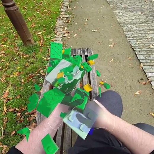 Blockworks in Mixed Reality on Quest 3 | Handtracking & Passthrough & Occlusion