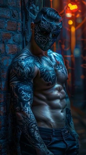 Shirtless Masked Man Checks If You’re Alone In The Alley