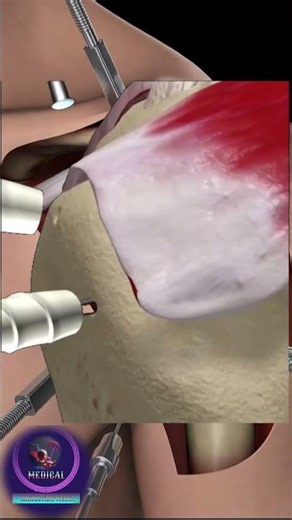 Rotator Cuff Repair Surgery: Arthroscopic Tendon Reattachment Animation