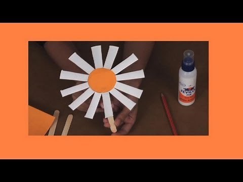 How to make a Papercup Flower - Arts and Crafts
